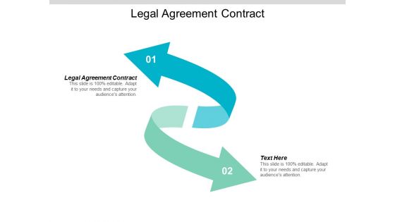 Legal Agreement Contract Ppt PowerPoint Presentation Show Visuals Cpb