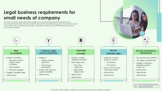 Legal Business Requirements For Small Needs Of Company Inspiration PDF