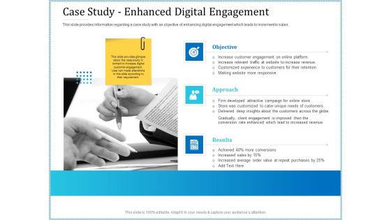 Leveraged Client Engagement Case Study Enhanced Digital Engagement Formats PDF