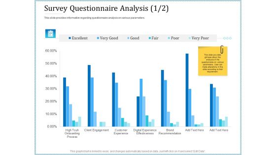 Leveraged Client Engagement Survey Questionnaire Analysis Professional Themes PDF