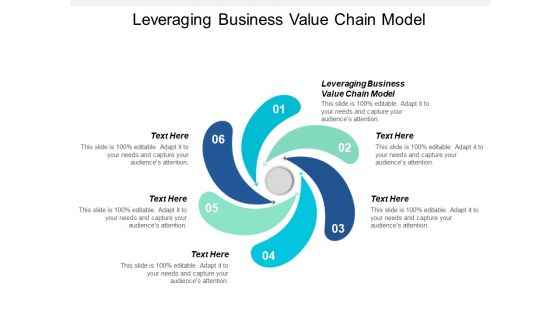 Leveraging Business Value Chain Model Ppt PowerPoint Presentation Example 2015 Cpb
