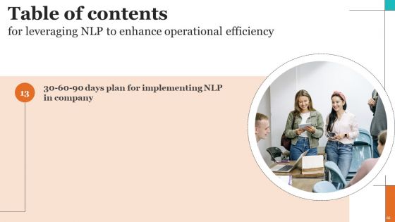 Leveraging NLP To Enhance Operational Efficiency Ppt PowerPoint Presentation Complete Deck With Slides
