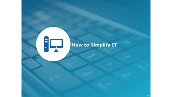 Levers Of IT Simplification Ppt PowerPoint Presentation Complete Deck With Slides