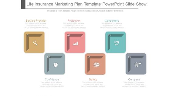 Life Insurance Marketing Plan Template Powerpoint Slide Show