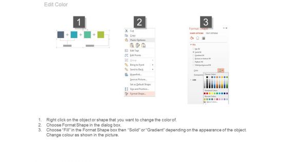 Linear Infographic Compare Chart Powerpoint Slides