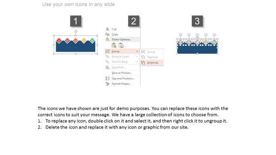 Linear Steps Infographics Process Chart Powerpoint Template