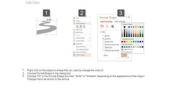 Linear Timeline For Business Communication Powerpoint Slides