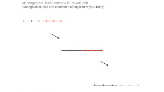 Linear Timeline For Business Success Milestones Powerpoint Slides