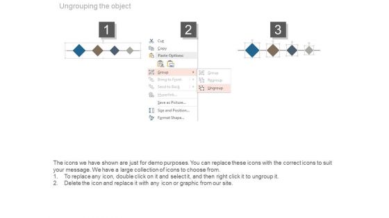 Linear Timeline For Upcoming Years Powerpoint Slides