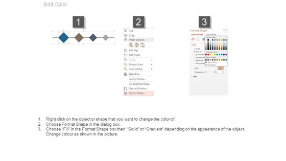 Linear Timeline For Upcoming Years Powerpoint Slides