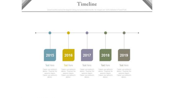 Linear Timeline Steps With Years Powerpoint Slides Linear Timeline Steps With Years Powerpoint Slides