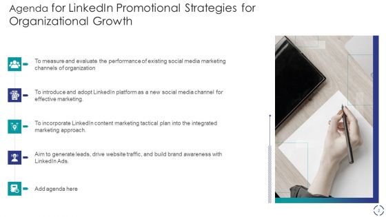 Linkedin Promotional Strategies For Organizational Growth Ppt PowerPoint Presentation Complete With Slides