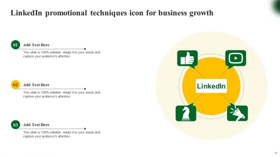Linkedin Promotional Techniques Ppt PowerPoint Presentation Complete Deck With Slides