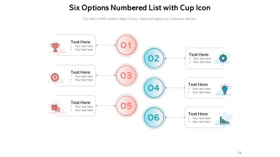 List Infographic Template Stairs Formation Triangular Design Rightwards Arrows Ppt PowerPoint Presentation Complete Deck