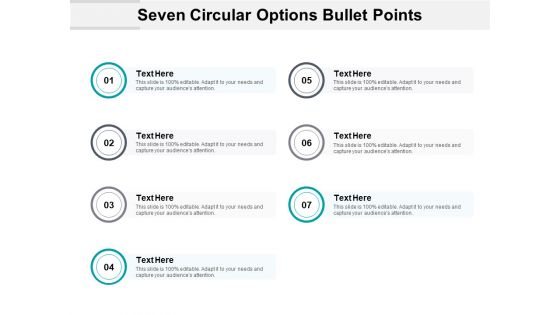 List Of Seven Business Steps With Text Holders Ppt PowerPoint Presentation File Diagrams