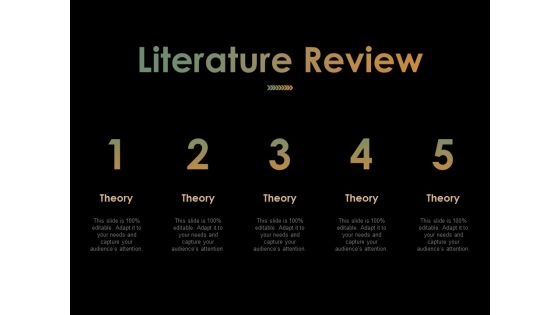 Literature Review Ppt PowerPoint Presentation Visual Aids Styles