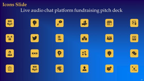 Live Audio Chat Platform Fundraising Pitch Deck Ppt PowerPoint Presentation Complete Deck With Slides