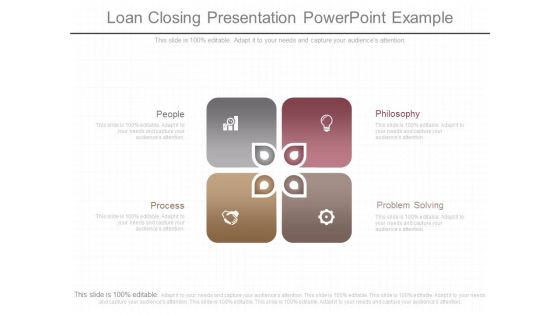 Loan Closing Presentation Powerpoint Example