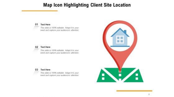 Location On GPS Map Magnifying Lens Ppt PowerPoint Presentation Complete Deck