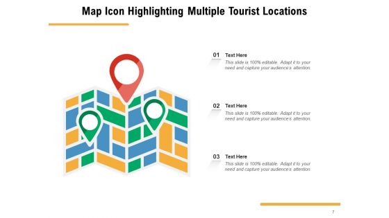 Location On GPS Map Magnifying Lens Ppt PowerPoint Presentation Complete Deck