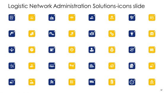 Logistic Network Administration Solutions Ppt PowerPoint Presentation Complete Deck With Slides