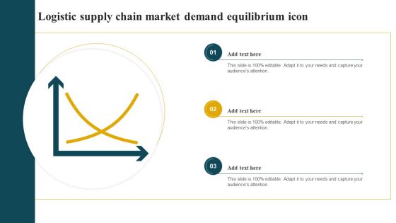 Logistic Supply Chain Market Demand Equilibrium Icon Designs PDF