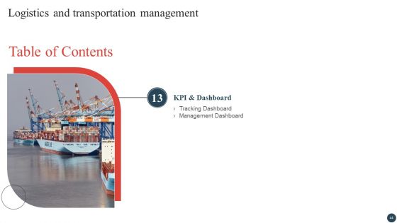 Logistics And Transportation Management Ppt PowerPoint Presentation Complete Deck With Slides