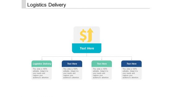 Logistics Delivery Ppt PowerPoint Presentation Model Gallery Cpb