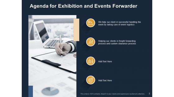 Logistics For Events Ppt PowerPoint Presentation Complete Deck With Slides