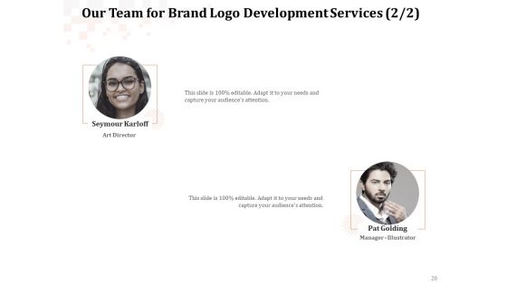 Logo Design Proposal Ppt PowerPoint Presentation Complete Deck With Slides