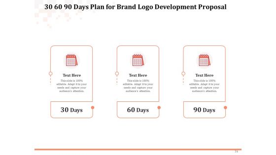 Logo Design Proposal Ppt PowerPoint Presentation Complete Deck With Slides