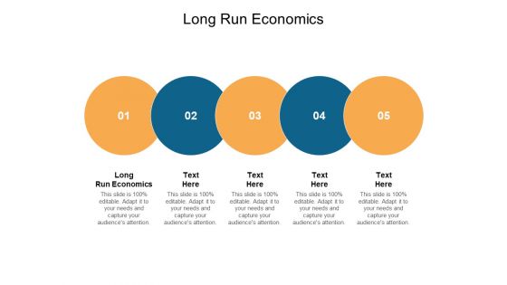 Long Run Economics Ppt PowerPoint Presentation Inspiration Elements Cpb