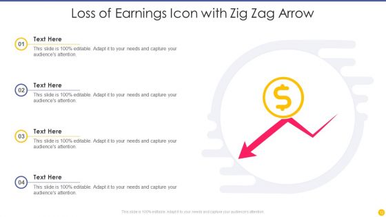 Loss Of Earnings Ppt PowerPoint Presentation Complete With Slides