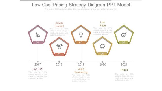 Low Cost Pricing Strategy Diagram Ppt Model