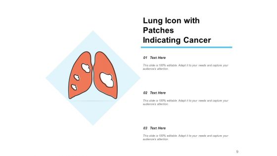 Lung Carcinoma Lung Cancer Ribbon Ppt PowerPoint Presentation Complete Deck