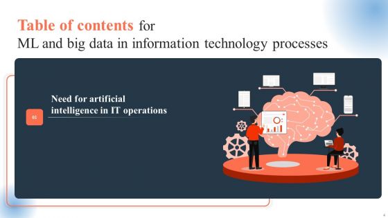 ML And Big Data In Information Technology Processes Ppt PowerPoint Presentation Complete Deck With Slides