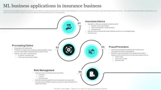 ML Business Applications In Insurance Business Introduction PDF ML Business Applications In Insurance Business Introduction PDF