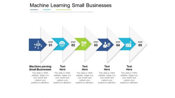Machine Learning Small Businesses Ppt PowerPoint Presentation Pictures Maker Cpb