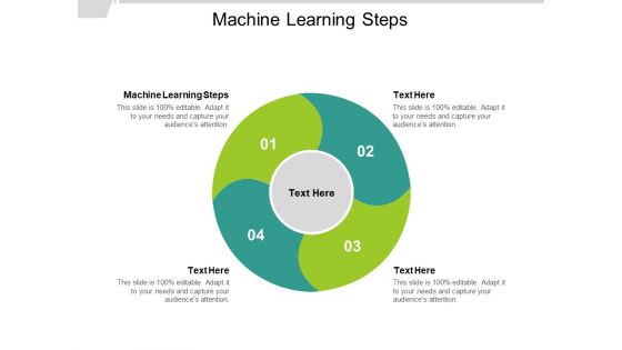 Machine Learning Steps Ppt PowerPoint Presentation Slides Graphic Images Cpb