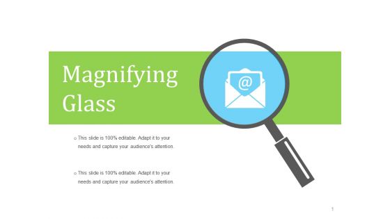 Magnifying Glass Ppt PowerPoint Presentation Inspiration Gridlines