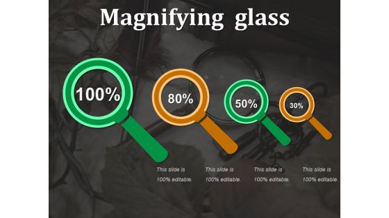 Magnifying Glass Ppt PowerPoint Presentation Model Smartart