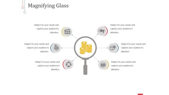 Magnifying Glass Ppt PowerPoint Presentation Show Master Slide