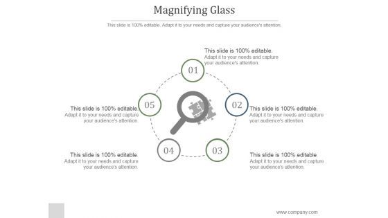 Magnifying Glass Ppt PowerPoint Presentation Summary