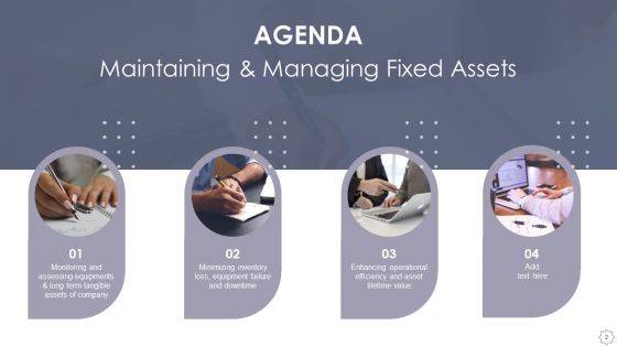 Maintaining And Managing Fixed Assets Ppt PowerPoint Presentation Complete Deck With Slides
