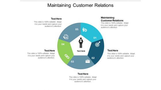 Maintaining Customer Relations Ppt PowerPoint Presentation Layouts Outfit Cpb