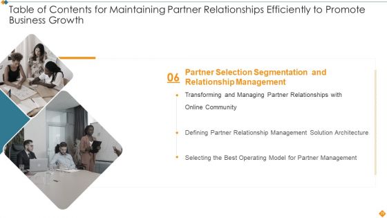 Maintaining Partner Relationships Efficiently To Promote Business Growth Ppt PowerPoint Presentation Complete Deck With Slides