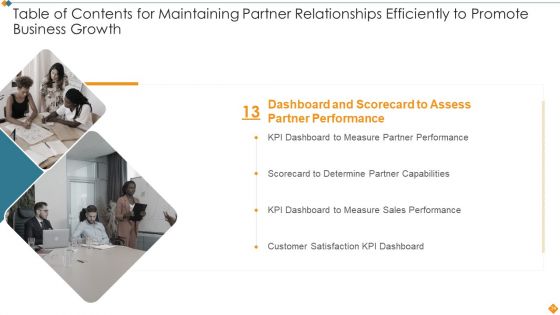 Maintaining Partner Relationships Efficiently To Promote Business Growth Ppt PowerPoint Presentation Complete Deck With Slides