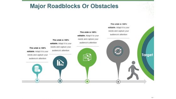 Major Roadblocks Or Obstacles Ppt PowerPoint Presentation Ideas Format