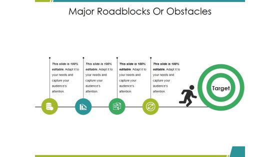 Major Roadblocks Or Obstacles Ppt PowerPoint Presentation Model Visual Aids
