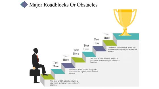 Major Roadblocks Or Obstacles Template 1 Ppt PowerPoint Presentation Inspiration Graphics Design